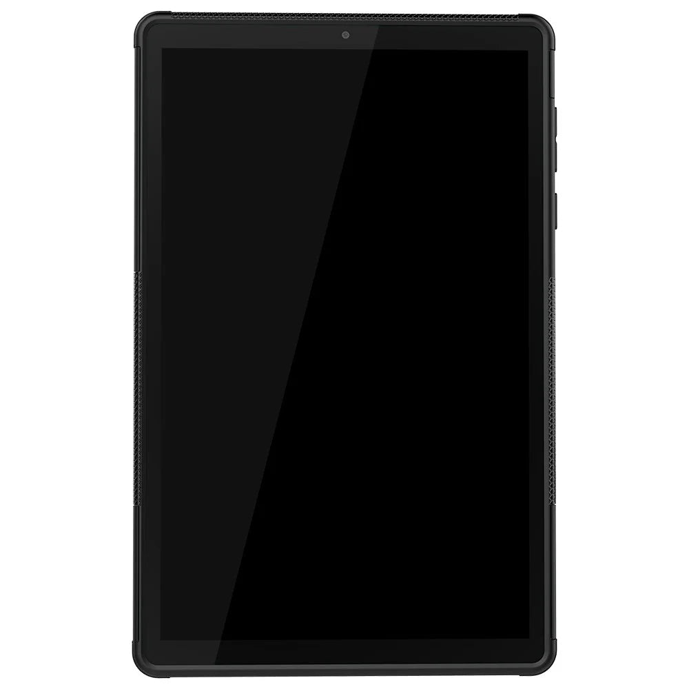 Cool Tyre Pattern PC + TPU Tablet Back Case with Kickstand for Lenovo Tab M10 Plus TB-X606F / Tab K10 - Black - 6