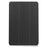 Litch Skin PU Leather Tri-fold Stand Shell for Lenovo Chromebook Duet Tablet Case - Black - 2