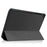 Litch Skin PU Leather Tri-fold Stand Shell for Lenovo Chromebook Duet Tablet Case - Black - 6