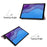 Dustproof Pattern Printing PU Leather Tri-fold Stand Tablet Case for Lenovo Tab M10 HD Gen 2 TB-X306F / TB-X306X - Beauty - 2