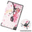 Dustproof Pattern Printing PU Leather Tri-fold Stand Tablet Case for Lenovo Tab M10 HD Gen 2 TB-X306F / TB-X306X - Beauty - 5