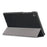 Tri-fold PU Leather Auto-wake/Sleep Smart Tablet Case for Lenovo Tab M10 HD Gen 2 TB-X306F / TB-X306X - Black - 7