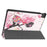 PU Leather Tri-Fold Stand Tablet Case with Dustproof Pattern Printing for Lenovo Tab P11 TB-J606F - Beauty - 5