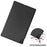 Tri-fold Leather Stand Tablet Case for Lenovo Tab P11 TB-J606F - Black - 6