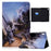 TPU + PU Leather Pattern Printing Card Holder Tablet Case for Lenovo Tab M10 HD Gen 2 X306X - Cat and Tiger - 1