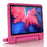 Shockproof Anti-scratch Dustproof EVA Tablet Cover Shell Case with Kickstand for Lenovo Tab P11 Pro - Rose - 3