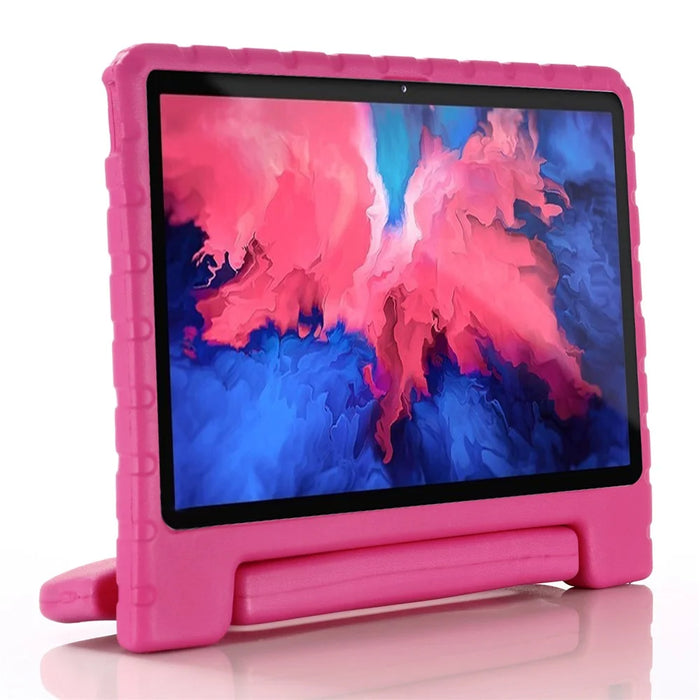 Shockproof Anti-scratch Dustproof EVA Tablet Cover Shell Case with Kickstand for Lenovo Tab P11 Pro - Rose - 3