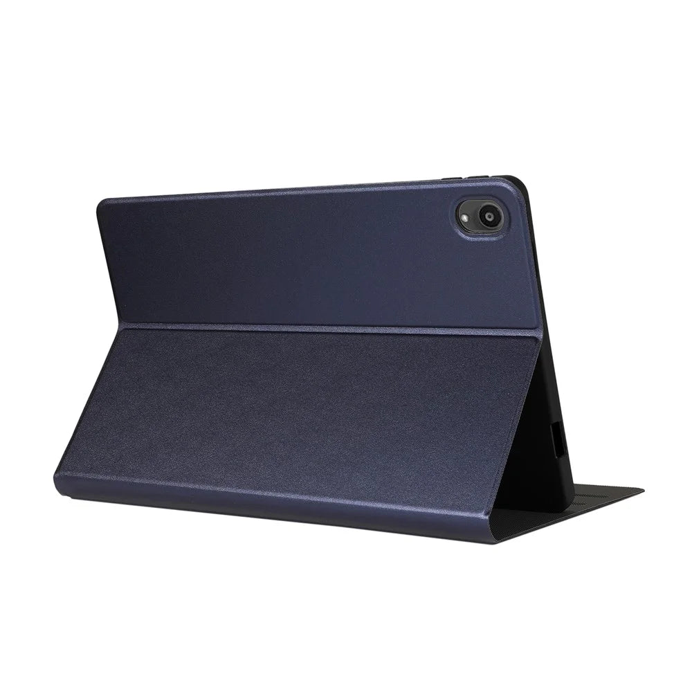Stand Shell Leather Protective Case for Lenovo Tab P11 11-inch TB-J606F - Dark Blue - 6