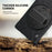 360° Rotary Kickstand Design PC + Silicone Tablet Case Shell for Lenovo Tab P11 Pro TB-J706F - Black - 6