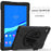 360° Swivel Kickstand  PC + Silicone Tablet Case Shell for Lenovo Tab M10 X306X - Black - 5