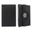 360° Swiveling Stand Design Litchi Texture Leather Case for Lenovo Tab M10 Plus - Black - 1