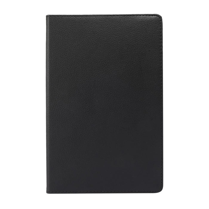 360° Swiveling Stand Design Litchi Texture Leather Case for Lenovo Tab M10 Plus - Black - 2