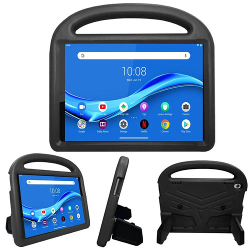 Sparrow Style Shockproof Kickstand EVA Protective Case for Lenovo Tab M10 Plus - Black - 1