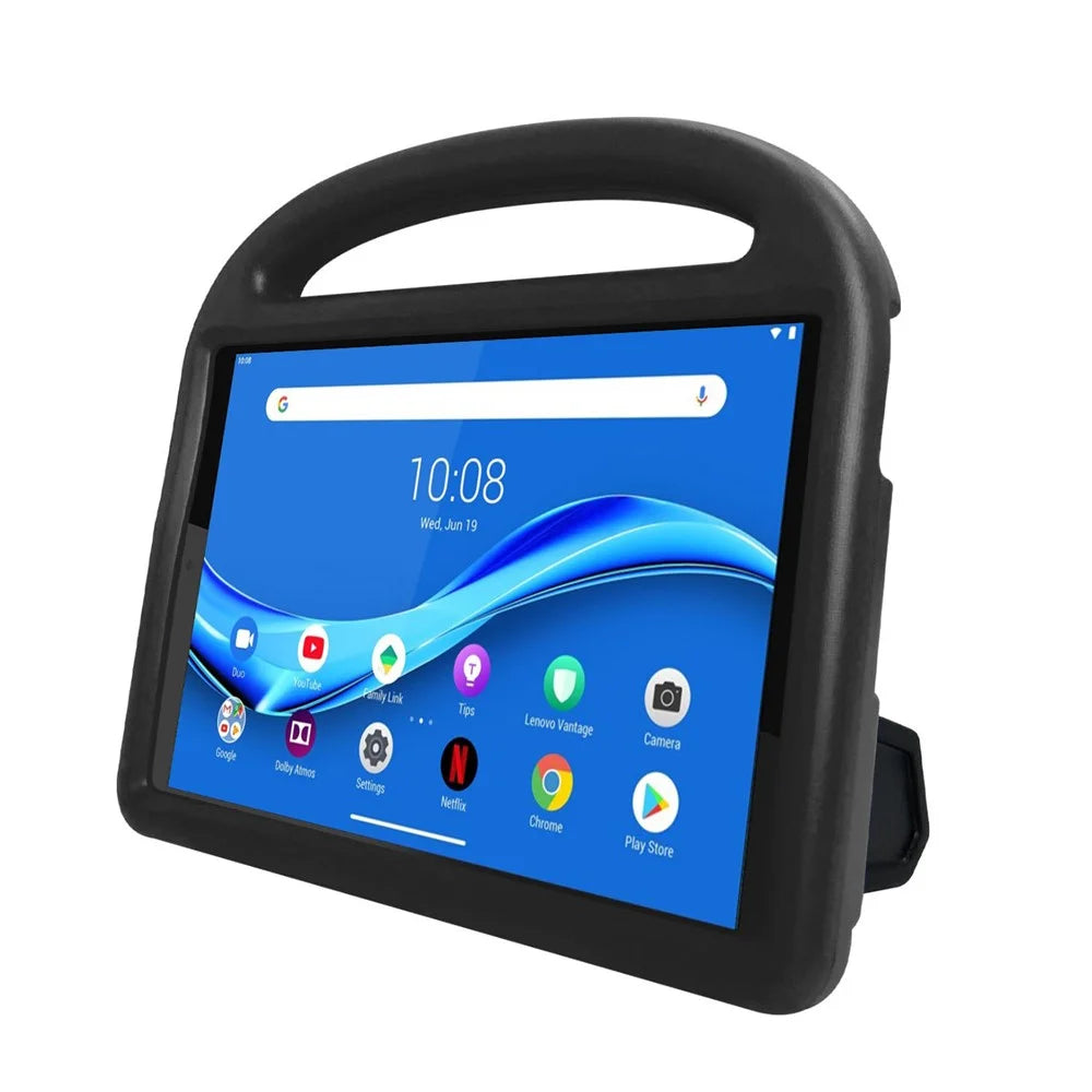 Sparrow Style Shockproof Kickstand EVA Protective Case for Lenovo Tab M10 Plus - Black - 5
