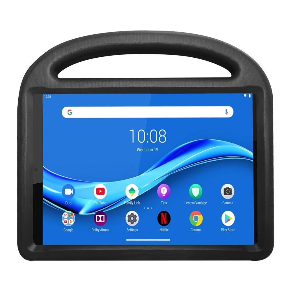 Sparrow Style Shockproof Kickstand EVA Protective Case for Lenovo Tab M10 Plus - Black - 6