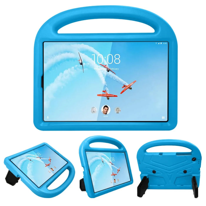 Sparrow Style Shockproof Kickstand EVA Protective Case for Lenovo Tab M10 TB-X605F - Blue - 1