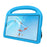 Sparrow Style Shockproof Kickstand EVA Protective Case for Lenovo Tab M10 TB-X605F - Blue - 5