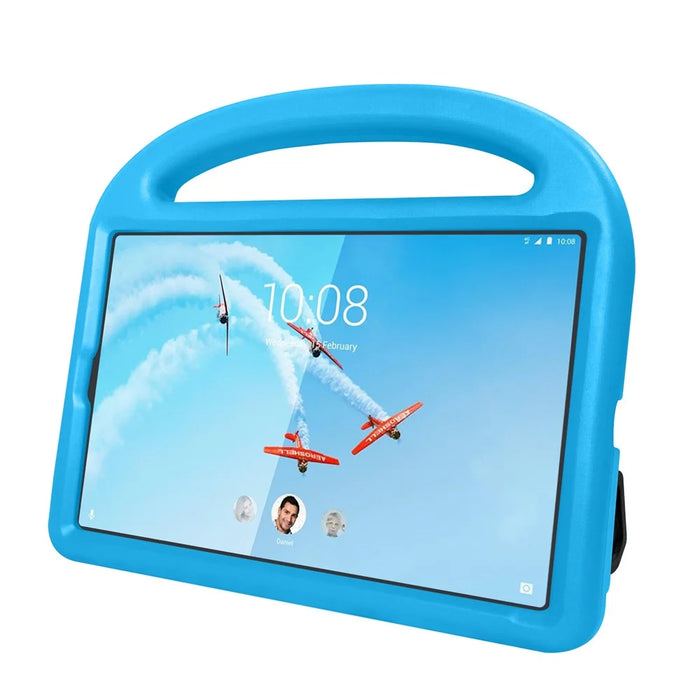 Sparrow Style Shockproof Kickstand EVA Protective Case for Lenovo Tab M10 TB-X605F - Blue - 5