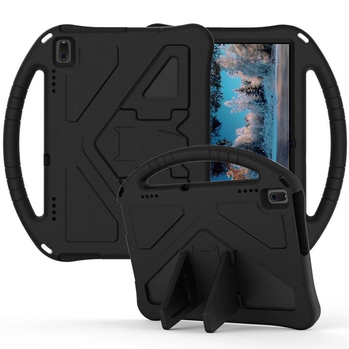 Anti-shock EVA Kickstand Case for Lenovo Tab E10 - Black - 1
