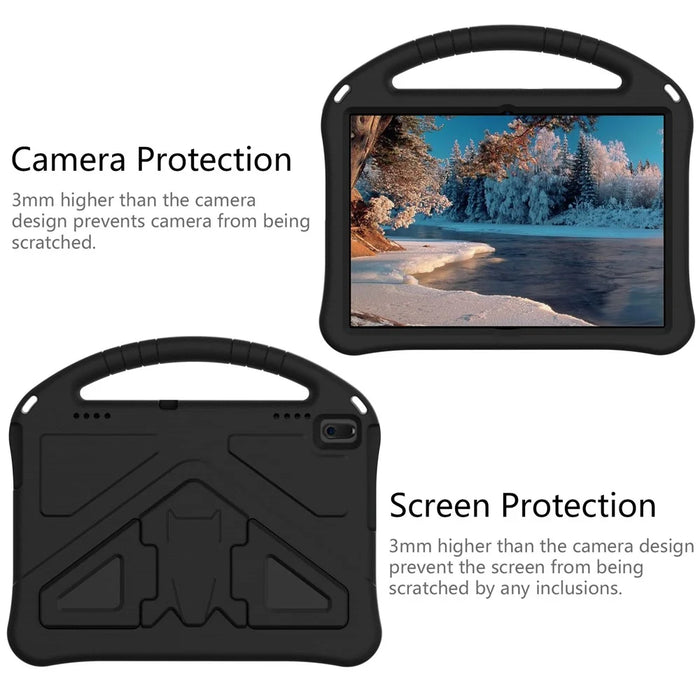 Anti-shock EVA Kickstand Case for Lenovo Tab E10 - Black - 2
