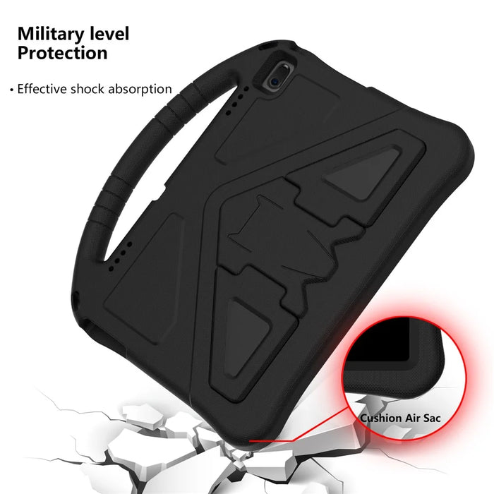 Anti-shock EVA Kickstand Case for Lenovo Tab E10 - Black - 3