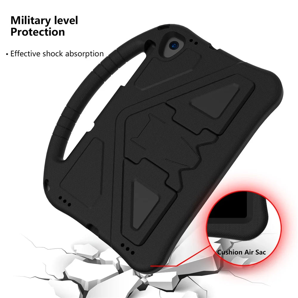 Anti-scratch Anti-shock EVA Kickstand Case for Lenovo Tab M10 HD Gen 2 - Black - 3