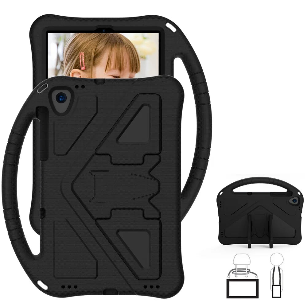 Anti-scratch Anti-shock EVA Kickstand Case for Lenovo Tab M10 HD Gen 2 - Black - 5