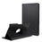 360 Degrees Rotating Stand Leather Case for Lenovo Tab P11 / P11 5G 11 inch TB-J606F / J606X- Black - 1