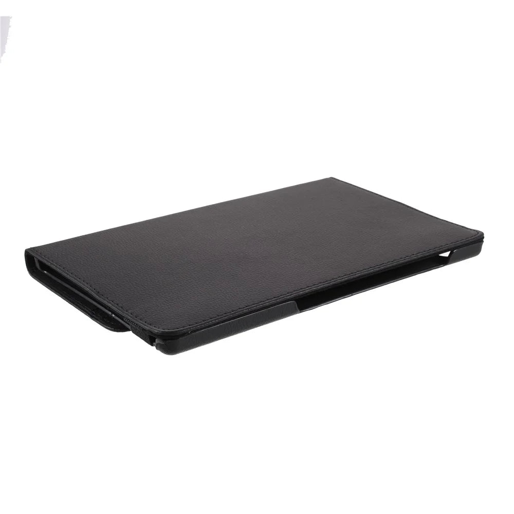 360 Degrees Rotating Stand Leather Case for Lenovo Tab M10 HD Gen 2 TB-X306X - Black - 3