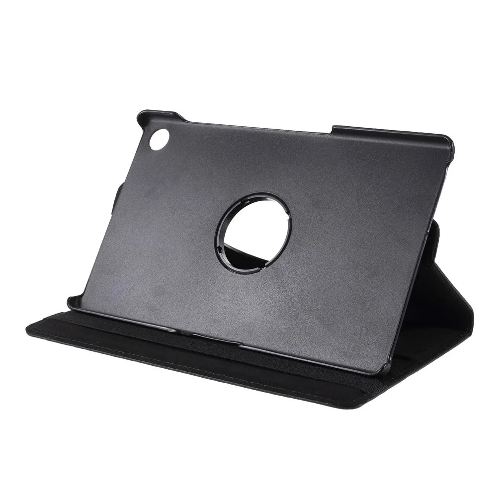 360 Degrees Rotating Stand Leather Case for Lenovo Tab M10 HD Gen 2 TB-X306X - Black - 6