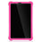 Slide-Out Kickstand Design Soft Silicone Tablet Cover Case for Lenovo Tab M8 8705/8505 - Rose - 2