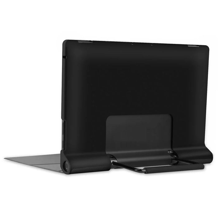 Plain PU Leather Case with Kickstand for Lenovo Yoga Pad Pro 13-inch/Yoga Tab 13 - Black - 7