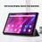 Tri-fold Soft Leather Flip Stand Smart Protective Cover with Sleep / Wake Feature for Lenovo Tab K10/Tab M10 Plus - Black - 5