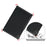 Tri-fold Soft Leather Flip Stand Smart Protective Cover with Sleep / Wake Feature for Lenovo Tab K10/Tab M10 Plus - Black - 7