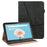 Multi-Color Drop-Resistant Leather Tablet Stand Cover with Card Holder for Lenovo Tab M10 TB-X505L/TB-X505F/TB-X605L/TB-X605F / P10 TB-X705F/TB-X705L - Black - 1
