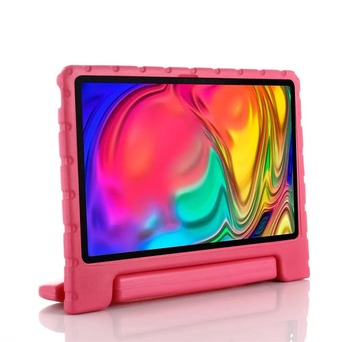 Handle Kickstand EVA Protective Tablet Case Cover for Lenovo Tab P11 TB-J606F / Tab P11 5G - Rose - 1