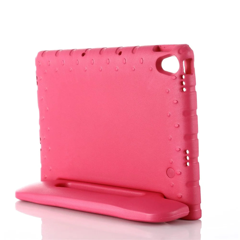 Handle Kickstand EVA Protective Tablet Case Cover for Lenovo Tab P11 TB-J606F / Tab P11 5G - Rose - 4