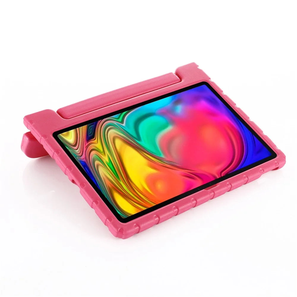 Handle Kickstand EVA Protective Tablet Case Cover for Lenovo Tab P11 TB-J606F / Tab P11 5G - Rose - 6