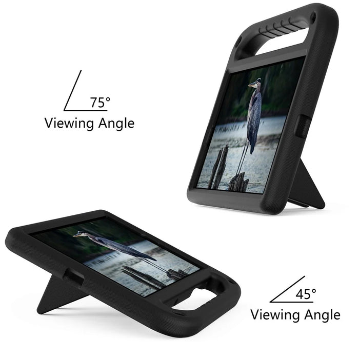 Shockproof Anti-Drop Light-Weight EVA Protective Cover with Kickstand Handle for Lenovo Tab M10 HD Gen 2 / TB-X306F / TB-X306X 10.1 inch - Black - 4