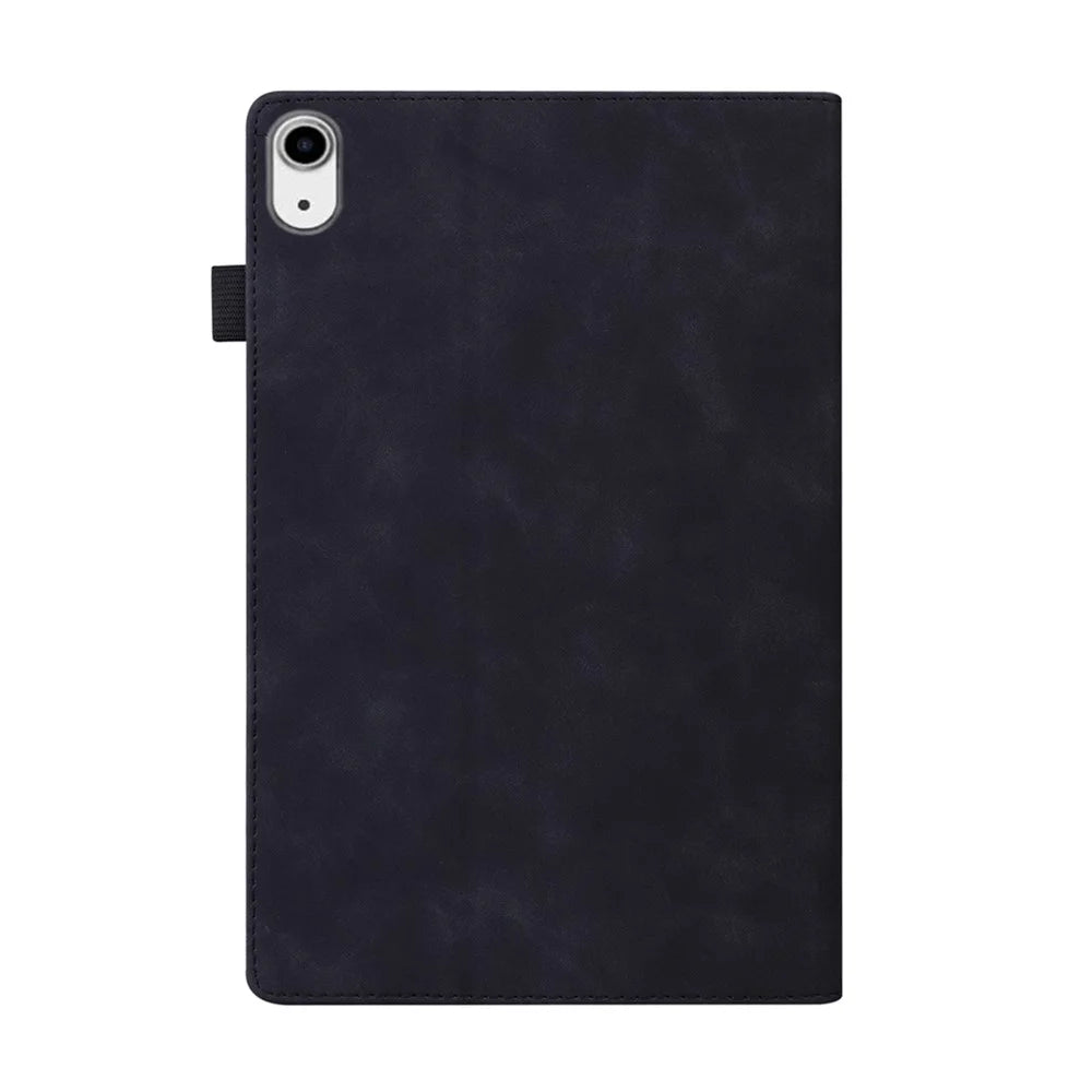 Front Pocket Business Style PU Leather Wallet Stand Tablet Cover Case for iPad mini (2024) / mini (2021) - Black - 3