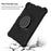Spider Web Texture Anti-Drop Shockproof Tablet Case Kickstand EVA Cover with Shoulder Strap for Lenovo Tab M10 FHD Plus 2nd Gen TB-X606 - Black - 2