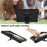 Spider Web Texture Anti-Drop Shockproof Tablet Case Kickstand EVA Cover with Shoulder Strap for Lenovo Tab M10 FHD Plus 2nd Gen TB-X606 - Black - 5