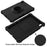 Spider Web Texture Heat Dissipation Anti-Drop Impact-Resistant Tablet Case Kickstand EVA Cover with Shoulder Strap for Lenovo Tab P11 TB-J606F / Tab P11 5G - Black - 4