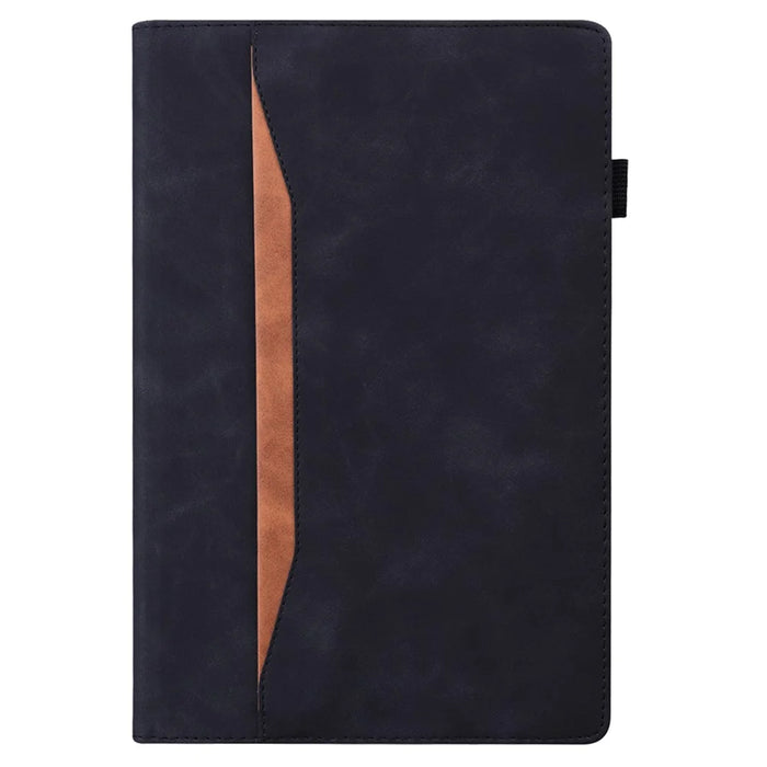 Shockproof Wallet Design Business Style PU Leather Flip Tablet Case with Stand for Lenovo Tab P12 Pro - Black - 2