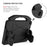 Portable Handle Foldable Thumb Kickstand Shockproof EVA Tablet Case Cover for Lenovo Tab M10 TB-X605F - Black - 5