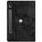 For Lenovo Tab P12 Pro 12.6 inch PU Leather Rotary Stand Tablet Case with Auto Wake/Sleep - Black - 3
