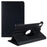 For Lenovo Legion Y700 Anti-drop Shockproof Leather Case 360-degree Rotating Protective Cover with Stand Support Horizontal/Vertical View - Black - 1