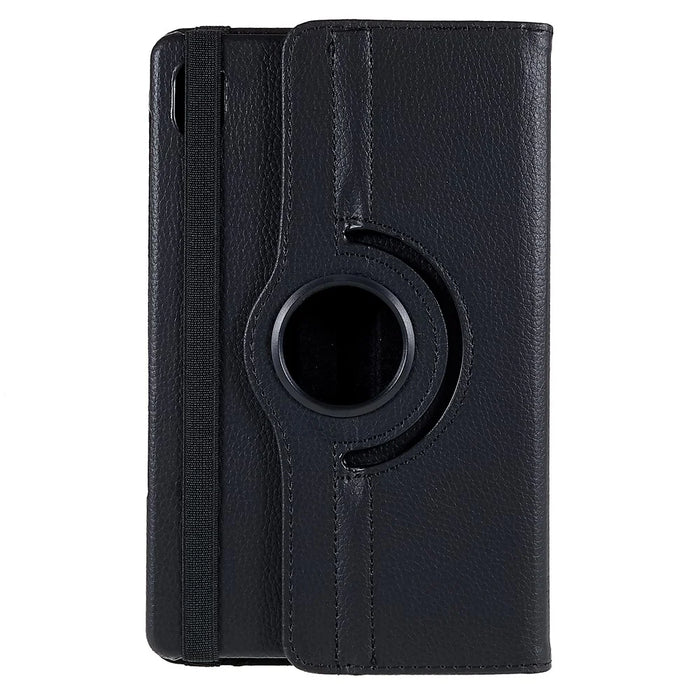 For Lenovo Legion Y700 Anti-drop Shockproof Leather Case 360-degree Rotating Protective Cover with Stand Support Horizontal/Vertical View - Black - 4
