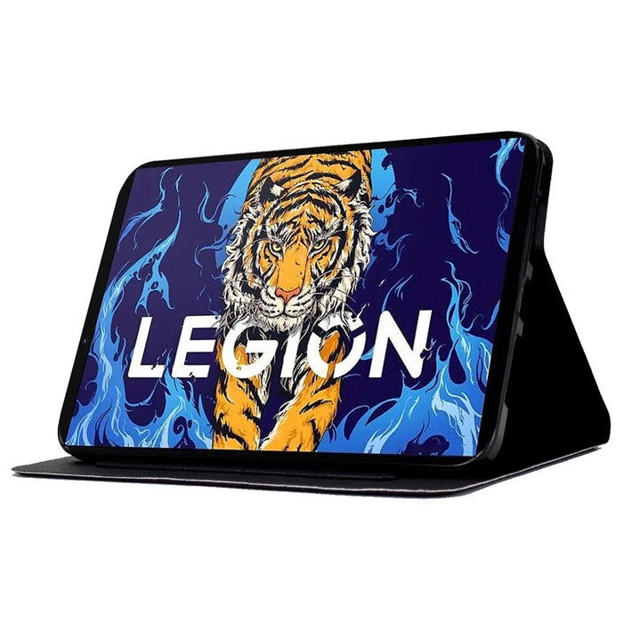 For Lenovo Legion Y700 Pattern Printing Leather Shock Proof Tablet Case Protective Cover - Heart - 5