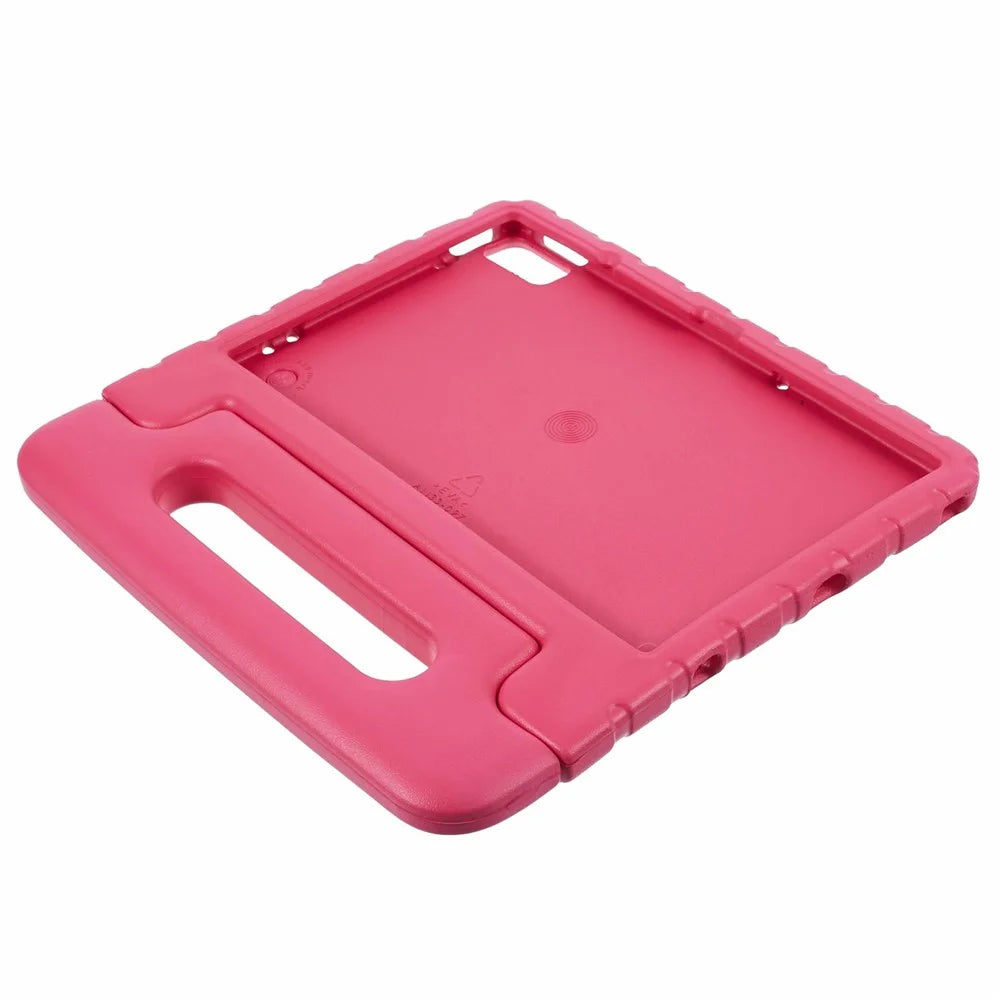 For Lenovo Tab M10 Plus (3rd Gen) / Tab M10 5G EVA Tablet Cover Portable Handle Kickstand Case - Rose - 6